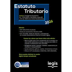 Estatuto tributario 2026